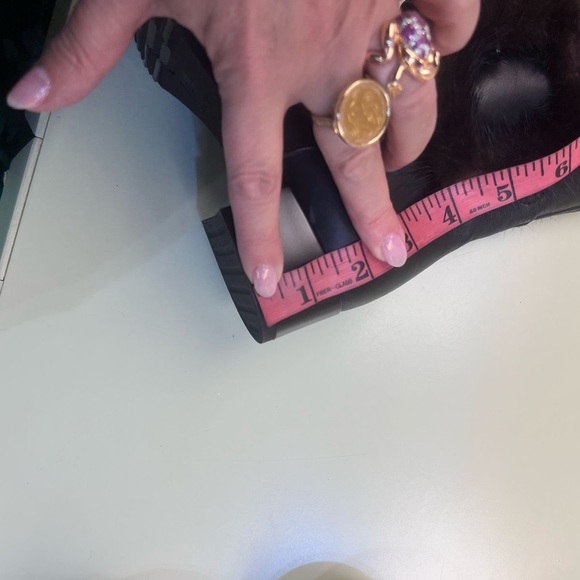 Sleek Black Over the Knee Boots - Picture 9 of 9